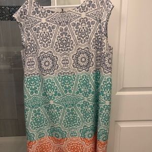 Limited color block design dress - worn 1x